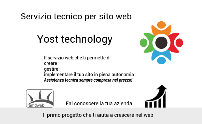 Servizio tecnico per sito web