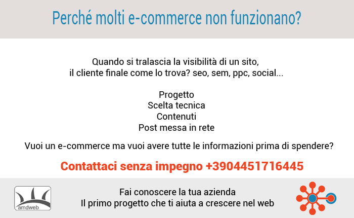 Perché molti e-commerce non funzionano?