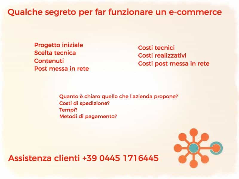 Qualche segreto per far funzionare un e-commerce