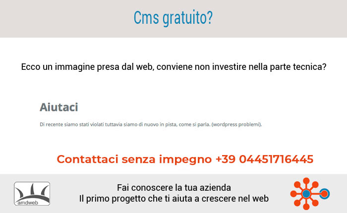 Conviene usare un cms gratuito?
