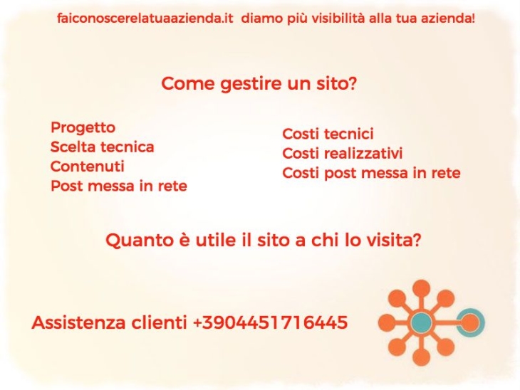 come gestire un sito
